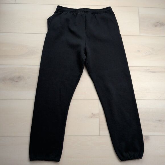 Vintage Russell Athletic Sweatpants Joggers Mens Large Black Made in USA - Picture 1 of 6